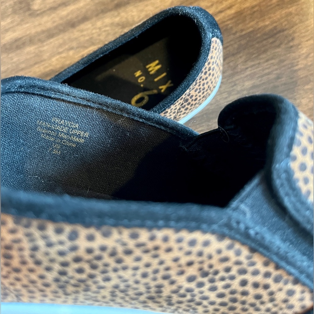 Mix No. 6 Cheetah Animal Print ‘Fraycia’ Slip On Sneaker, Size 7 - Picture 5 of 6